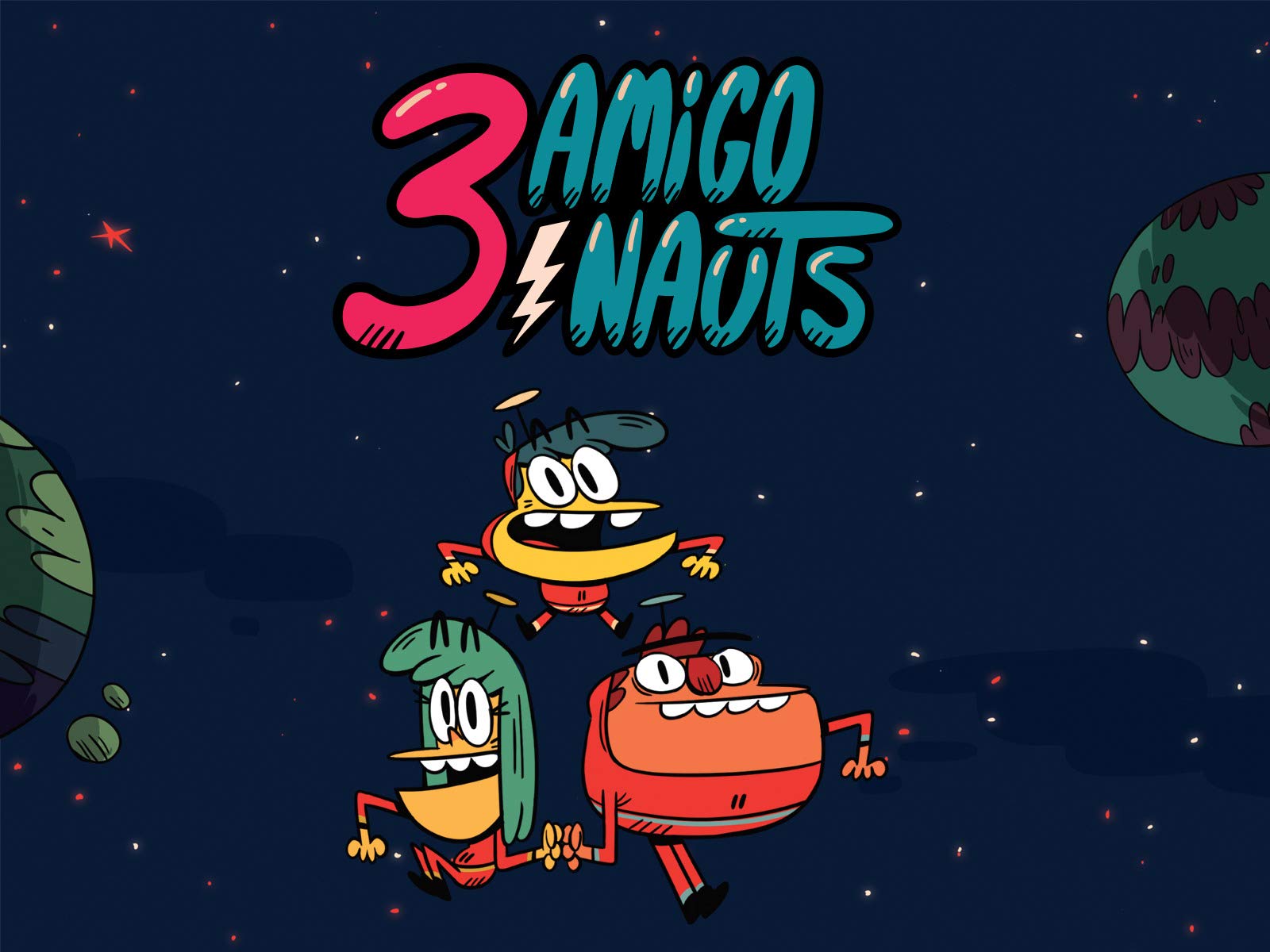 The Poster for Three Amigonauts