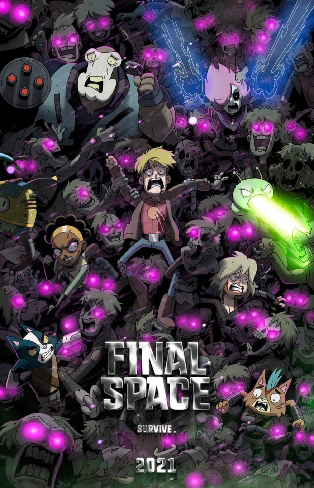 The Poster for Inside Job Season 3