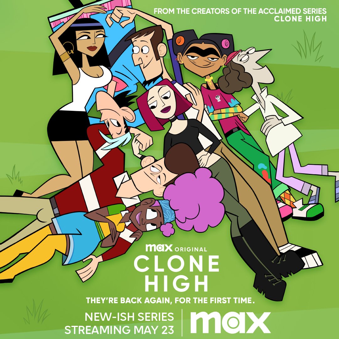 The Poster for Clone High Season 2