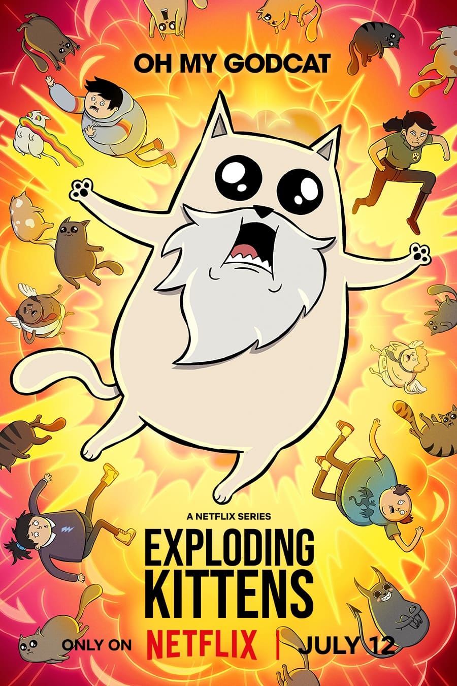 The Poster for Exploding Kittens